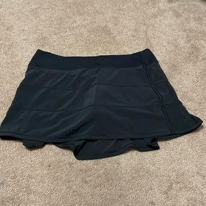 Lululemon Pace Rival Mid Rise Skirt Long black size 12 tall